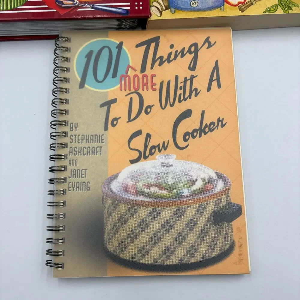 Lot 3 Slow Cooker Cookbooks Fix-It and Forget-It Cookbook 1001 101 Recipes